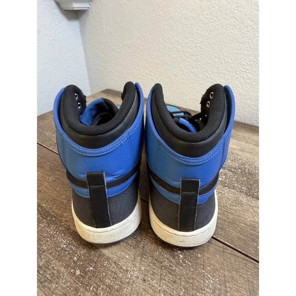 Nike Air Jordan Retro 1 I AJKO Knockout Canvas Royal Blue Black SZ 11 638471-007